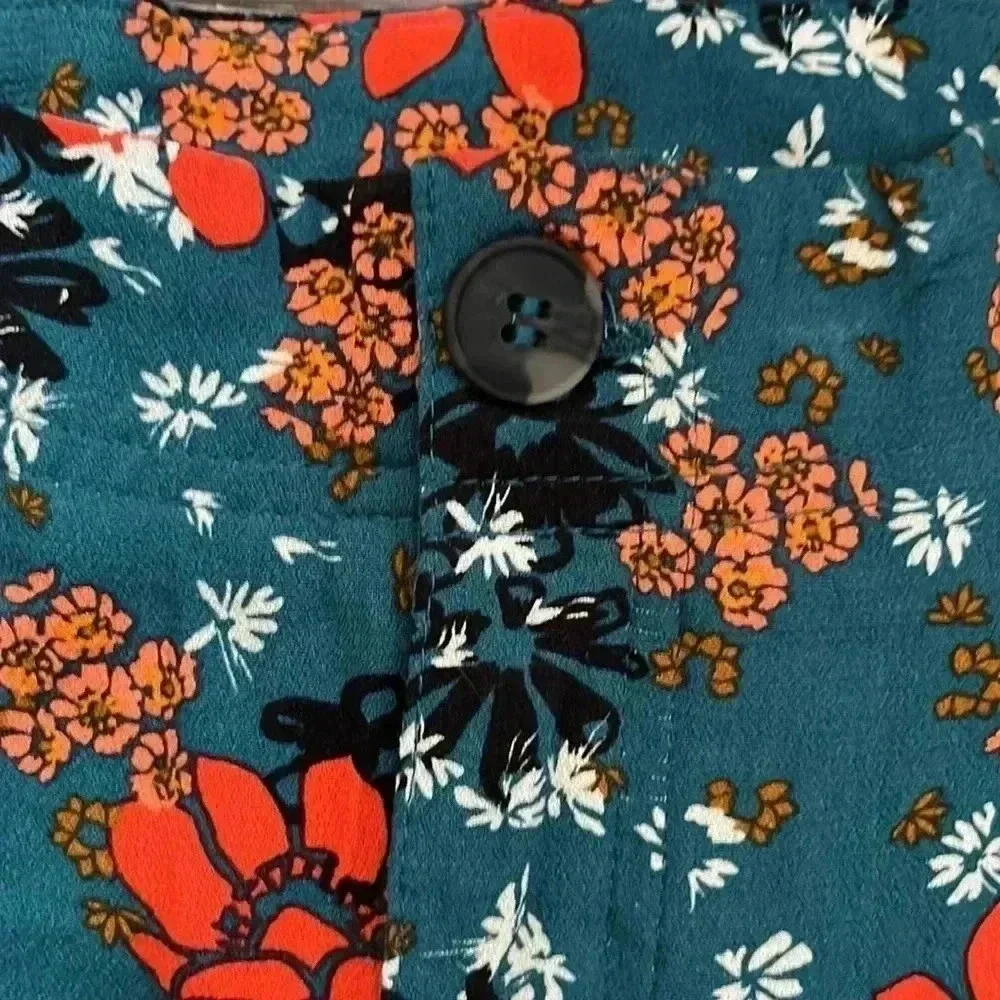 Free People Can’t Take My Eyes Off You Floral  Pants L
